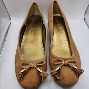 Marc Fisher Nude Ballet Flats Size 8M